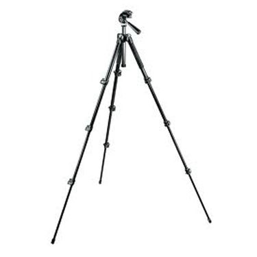 Manfrotto MK293A4-A3RC1 - 4 Section Aluminium Tripod Kit with 3 Way Head QR