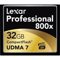 Lexar PRO CF 32GB 800X Memory Card
