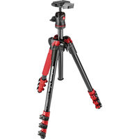 Manfrotto Befree Aluminum Tripod with Ball Head, red