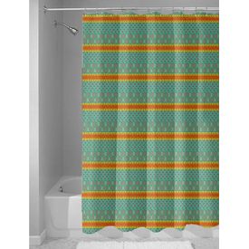 Shower Curtain, green