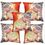 My Room Satin Orange & Blue Lady Cushion Covers, pack of 1