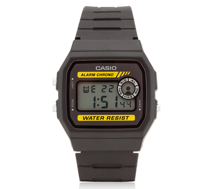 Casio Black/Brown Digital Watch