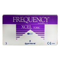 COOPER VISION FREQUENCY XCEL TORIC MINUS POWER(3 LENSES/BOX)