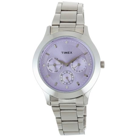 Timex E Class Analog Purple Dial Women s Watch - TI000Q80500