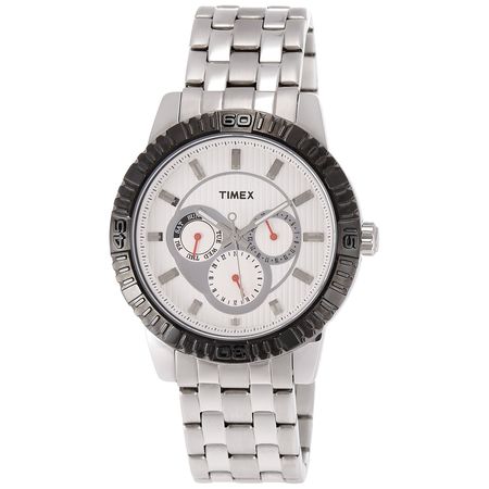 Timex Chronograph Silver Dial Men s Watch - TI000Q30100