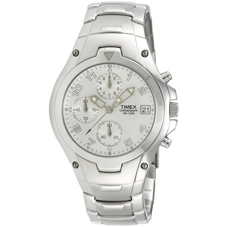 Timex Chronograph Silver Dial Men s Watch - T27881