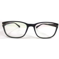 8042 Make My Specs Plastic frame - Black, plastic round bifocal rs 1700  scratch resistant  anti glare , transparent clear lens