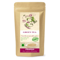 Pramsh Traders Green Tea For Quick Fat/Weight Loss 100gm Unflavoured Green Tea, pouch, 300 gm