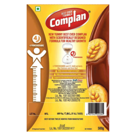 Complan Magic Chocolate Flavour, carton, 500 gm