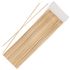 THE URBAN KITCHEN Premium 16  Inch Long 4mm Thick Safe Multipurpose Tornado Twist Potato Bamboo Skewers, 50 Pieces Perfect for Camping or Outdoor Party, Garden Sticks