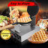 THE URBAN KITCHEN Egg Waffle Maker Professional Rotated Nonstick (Grill/Oven for Cooking Puff, Hong Kong Style, Egg, QQ, Muffin, Cake Eggettes and Belgian Bubble Waffles)