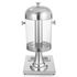 Round Beverage Drink Dispensers Stainless Steel-8L/2.1 Gallon Single Head Beverage Dispenser with Cold Ice Juice Dispensers for Home and Commercial Restaurant