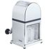 THE URBAN KITCHEN Ice Crusher Hand Crank Ice Grinder Manual Snow Cone Maker - Non-Slip - Easy to Use - Square section