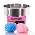 THE URBAN KITCHEN Candy Floss Maker Stainless Steel Candy Floss Machine 20.5 Inch Electric Candy Floss Maker With Cart