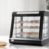 THE URBAN KITCHEN Commercial Curved Glass Hot Food Warmer Display Merchandiser Case