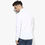 Park Avenue Solid Slim Fit Shirt, xxl,  white