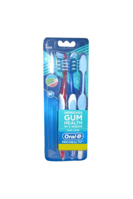 Oral-B Pro-Health Gum Care Toothbrush (Medium), 3 units