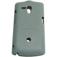 Organic Sand Blasted Shell Hard Back Case Cover For Sony Xperia Neo L Mt25i Grey