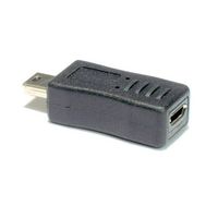 Micro USB Female To Mini USB 5pin Male Adapter - Very rare to find - Brand New
