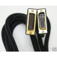 GOLD PLATED DVI-D 24+ 1 PIN MALE TO MALE CABLE 5M 5 METERS FOR PC TV LCD MONITOR