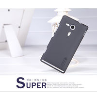Nillkin Super Frosted Matte Hard Back Cover Case For Sony Xperia SP M35h - Black