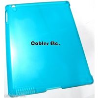 Blue Crystal Snap On Smart Buddy Hard Back Case Cover For Apple New iPad 4 3 2