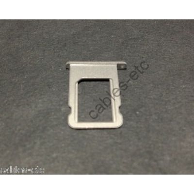 Genuine Apple Replacement Nano Sim Card Holder Tray For Apple iPhone 5 - Silver