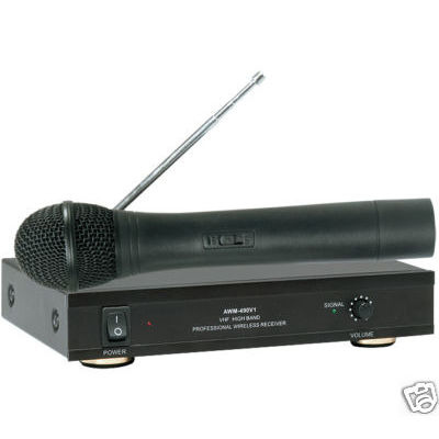 Genuine Brand New AHUJA Professional VHF Wireless Microphone AWM-490V1