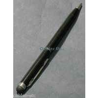 Metallic Capacitive Stylus cum Twist Ball Pen For iPad iPhone Galaxy Tab - Black