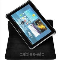 360* Rotating Leather Case Cover Stand For Samsung Galaxy Tab 2 10.1 P7500 P5100
