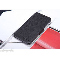 Nillkin Fresh Leather Flip Diary Cover Case Stand For Blackberry Z10 - Jet Black