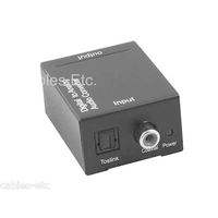 Coaxial SPDIF & Optical Toslink Digital Audio to Analog R+ L Audio Converter