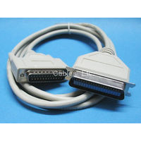 Moulded Printer Cable DB25 Male Centronics 36 CN36 Male