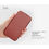 KLD Italian Leather Flip Diary Cover Case For Samsung Galaxy S4 i9500 - Brown