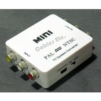 MINI TV System PAL - NTSC Mutual Converter For Xbox Ps3 Wii etc to Projector TV