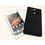 Rubberised Frosted Snap On Hard Back Case Cover For Sony Xperia SP M35h - Black