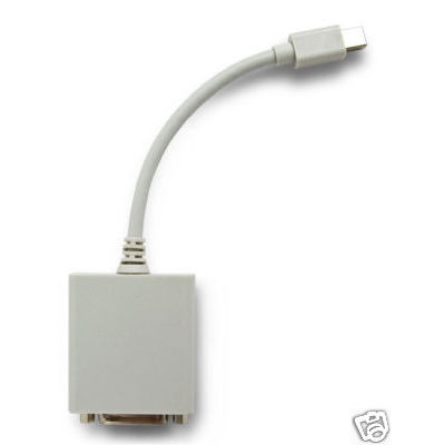 New Mini Display Port DP To DVI Adapter Cable For Apple Macbook Pro Air iMac