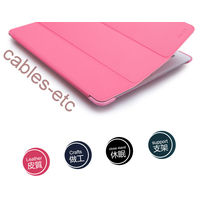 KLD Ultra Thin Leather Flip Smart Cover Case Stand For Apple iPad 4 3 2 - Pink
