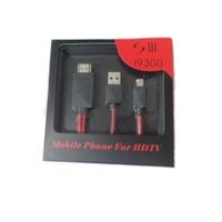 All in 1 MHL Micro USB to HDMI Cable TV-Out Adaptor for SAMSUNG GALAXY S3 i9300