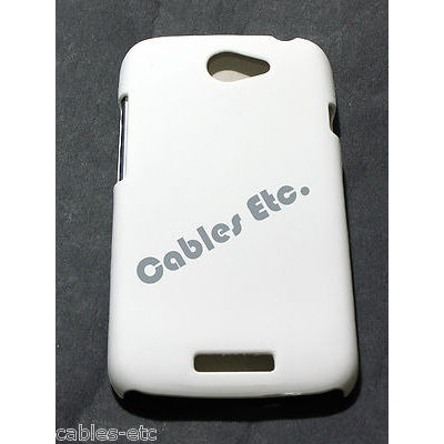 Premium Matte Finish Frosted Hard Back Case Cover for HTC One S Z520e White