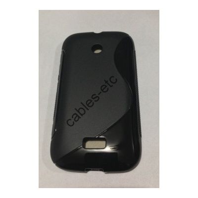 New S Line TPU Soft Silicon Gel Back Case Cover For Nokia Lumia 510 - Black