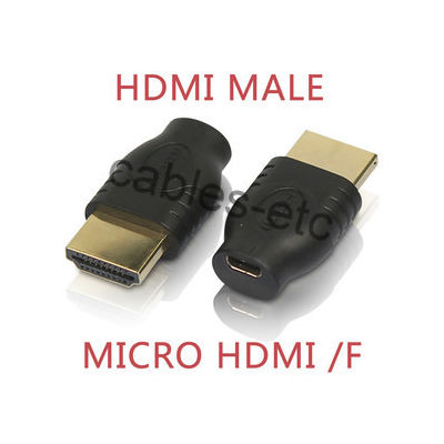 Very Rare Unique Micro HDMI Female to Standard HDMI Male Adapter Converter