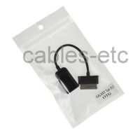 USB Host OTG Cable Adapter For Samsung Galaxy Tab 2 7.0 P3100 P6200 8.9 P7300