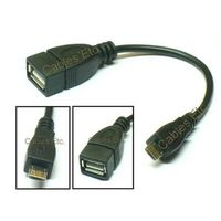 Micro USB Host OTG Cable Adapter For Micromax Canvas 2 A110 HD A116 Xperia Z Zl