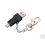 USB Adapter Type A Male to Mini-USB 5-pin Male+ Keyloop