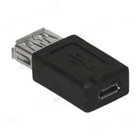 Unique Micro USB Female to Normal USB Type A Female Adapter Coupler Jointer