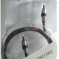 Optical SPDIF Audio Miniplug To Miniplu Male Cable 1.8m+ FREE Toslink Adapters