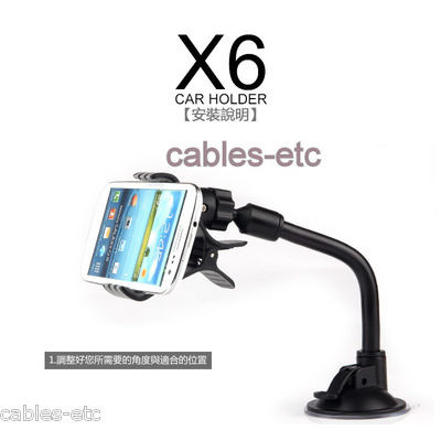 KLD X6 Car Mount Holder Suction Stand For Nokia Lumia 920 820 Blackberry Z10 Q10