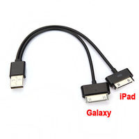 2 in 1 USB to Apple iPhone iPad iPod Dock+ Galaxy Tab Dock Charging Cable