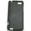 Rubberized Frosted Hard Back CRYSTAL Case Cover for HTC One V BLACK COLOR